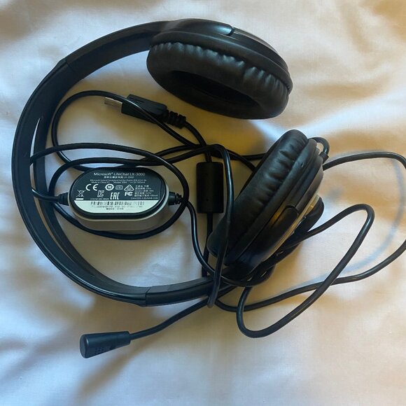 Microsoft LifeChat LX-3000 Digital USB Headset Headphones Microphone Model 1084 - Picture 7 of 7